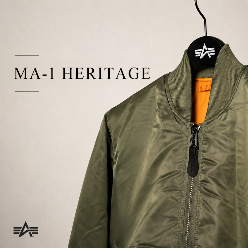 Alpha industries ma1 ビンテージ フライトジャケットの代名詞 MA-1と