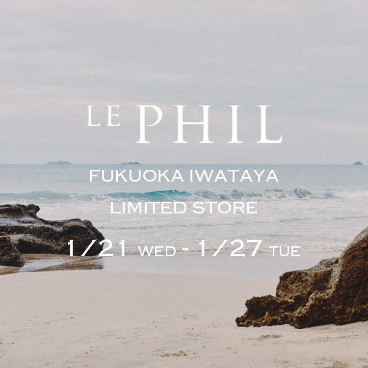 LE PHIL新品紙タグ付き⭐️日本製❗️カップインリブワンショルダートップキャミ INFORMATION ＞福岡岩田屋 LIMITED STORE開催のお知らせ ｜【公式