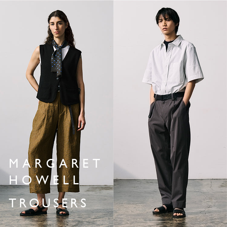 margaret howell ワイドスラックス TROUSERS｜MARGARET HOWELL｜ ｜【公式】通販mix.tokyo（ミックス