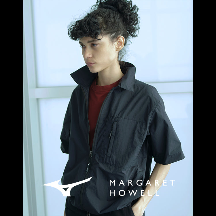 MIZUNO FOR MARGARET HOWELL フーデットブルゾン S MIZUNO FOR MARGARET HOWELL｜MARGARET HOWELL｜ ｜【公式】通販mix