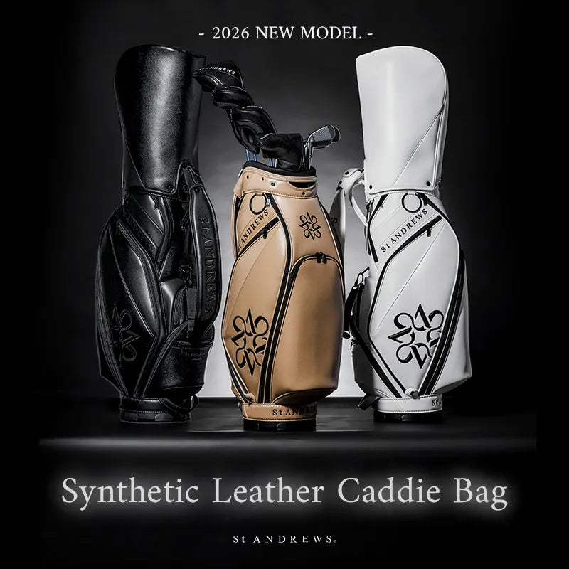 2026 NEW MODEL Synthetic Leather Caddie Bag|St ANDREWS| |【公式 2026 NEW MODEL Synthetic Leather Caddie Bag|St ANDREWS| |【公式