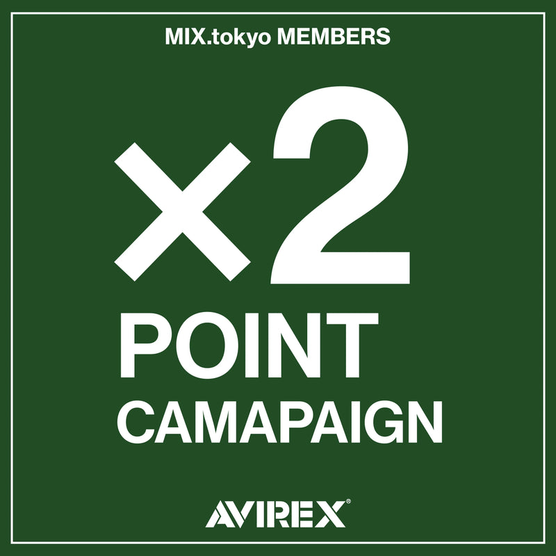 9月12日(金)0:00 ~ W-POINT CAMPAIGN START!|AVIREX|