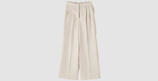 NATURAL BEAUTY BASIC ベージュスーツMサイズ パンツSサイズ NATURAL