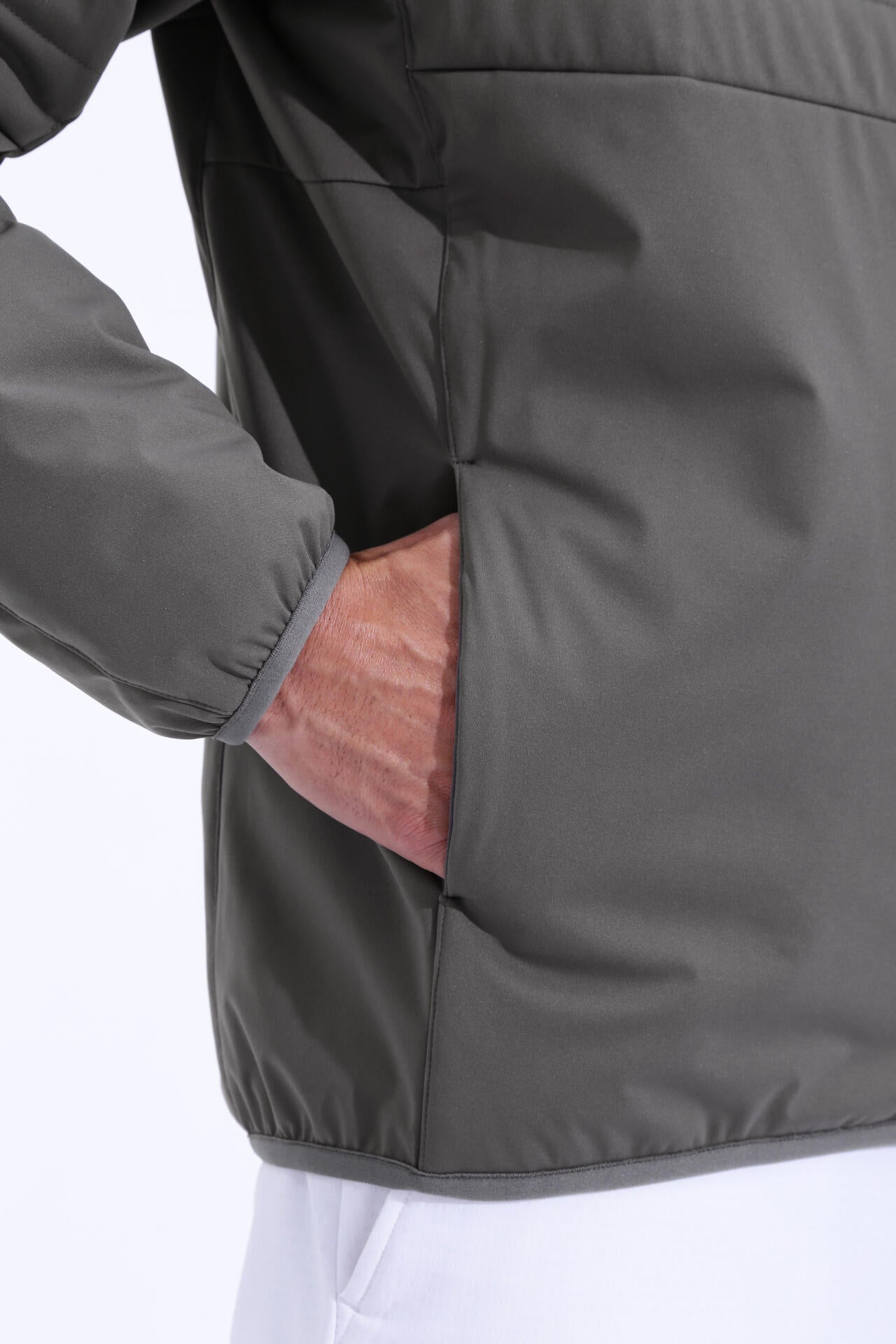 中綿 フルジップ ブルゾン (MENS WORLD)