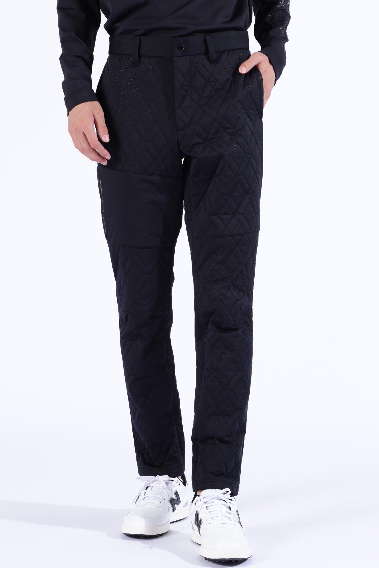 3Dダイヤソニックキルト テーパード ロングパンツ (MENS SPORT)