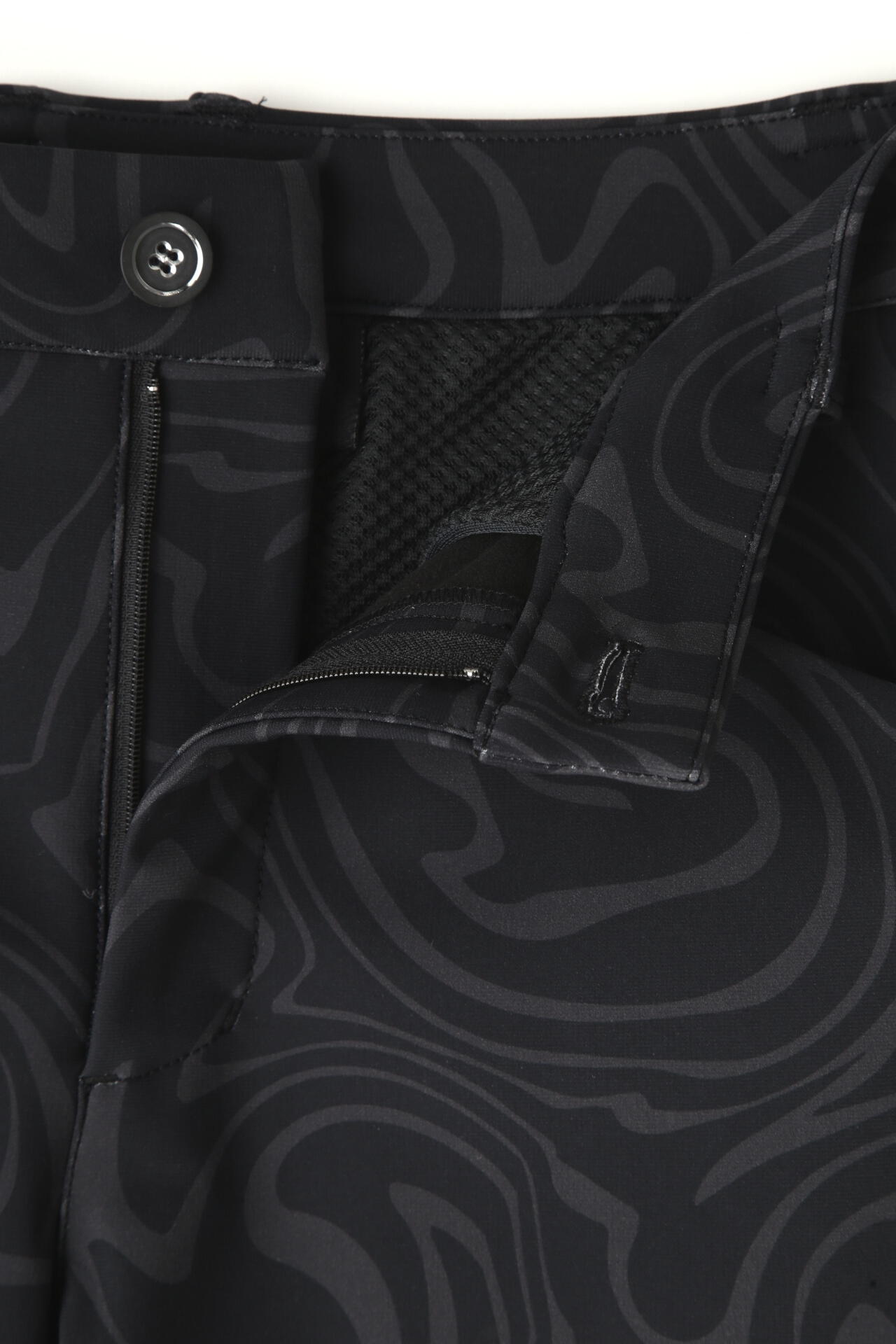 【直営店舗限定】マーブル柄 スリム ロングパンツ (WOMENS)