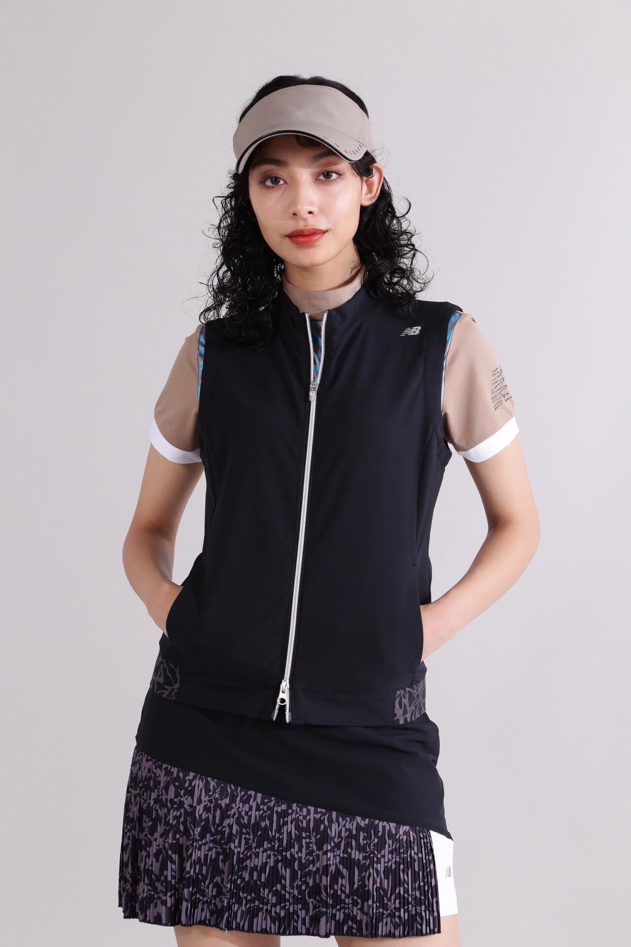 【直営店舗限定】フルジップ ウインド ベスト (WOMENS)