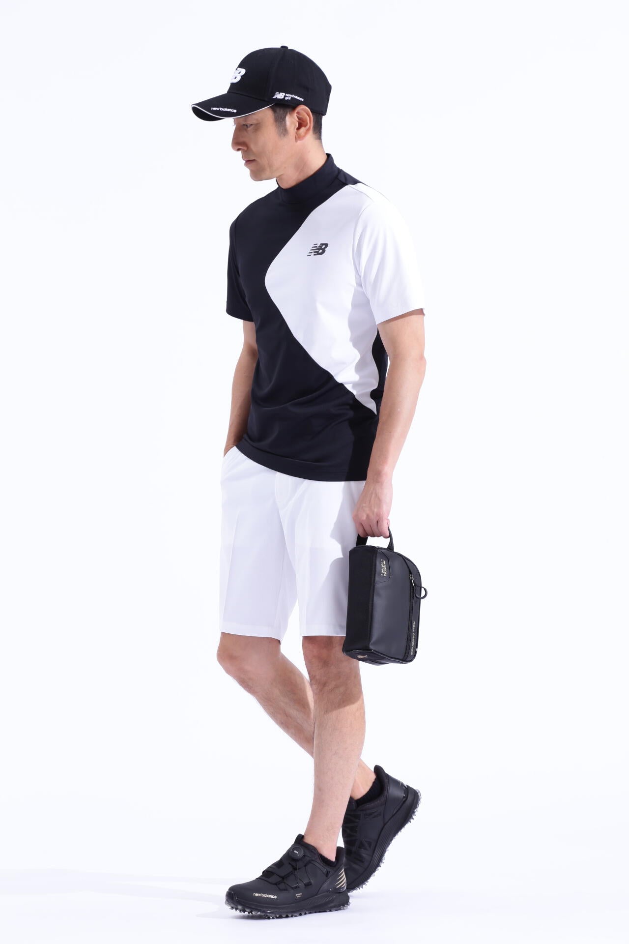 FIELDSENSOR 半袖 モックネック プルオーバー (MENS WORLD)