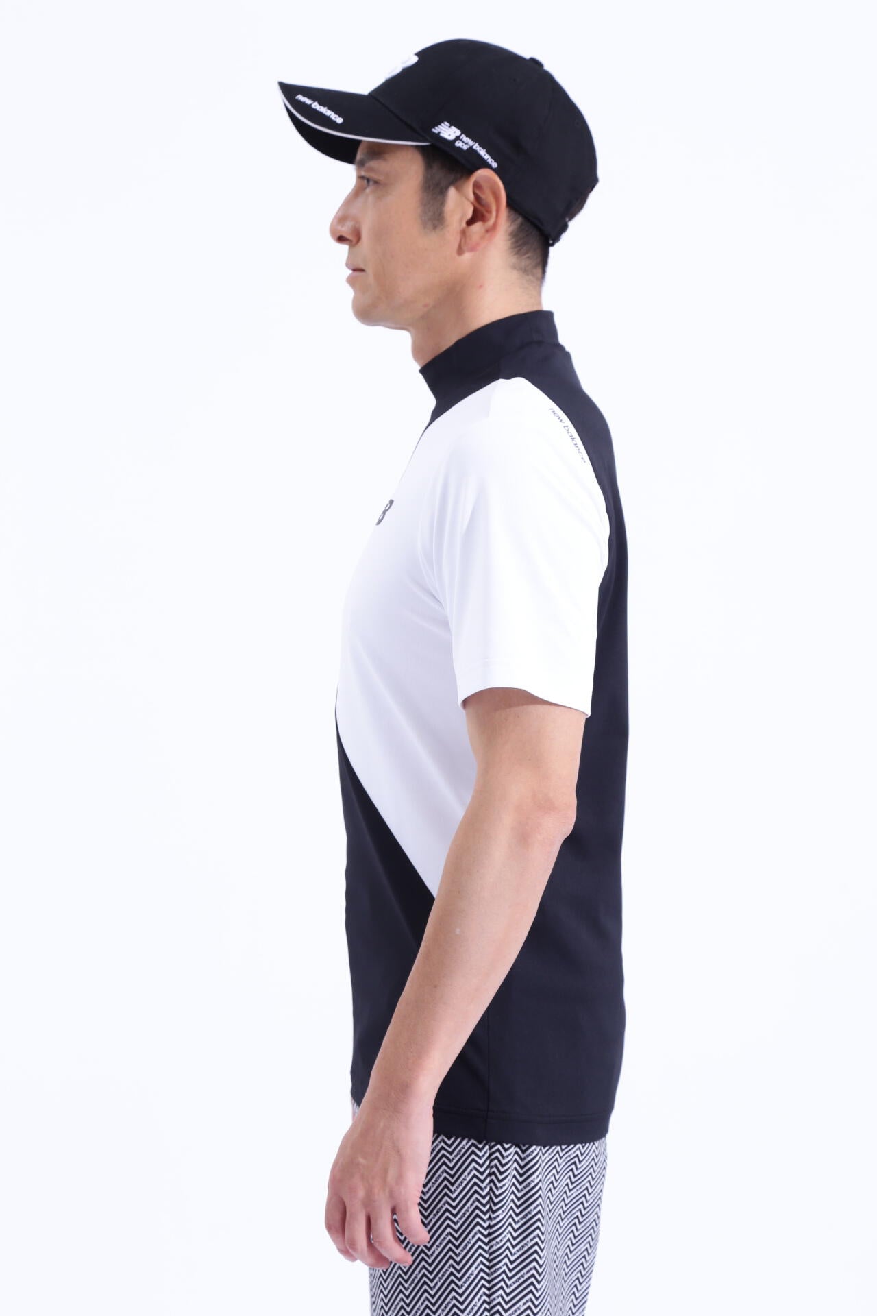 FIELDSENSOR 半袖 モックネック プルオーバー (MENS WORLD)