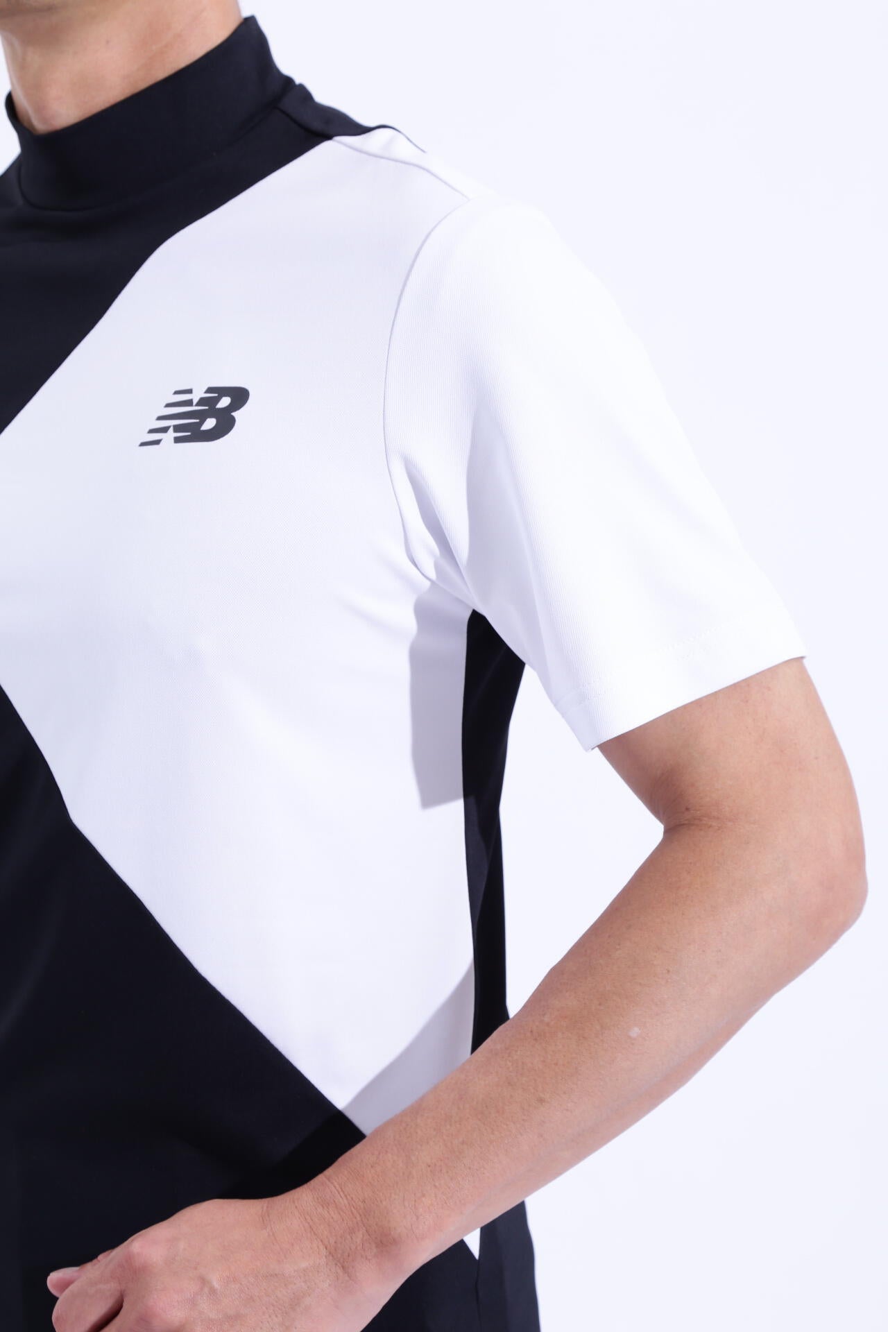 FIELDSENSOR 半袖 モックネック プルオーバー (MENS WORLD)