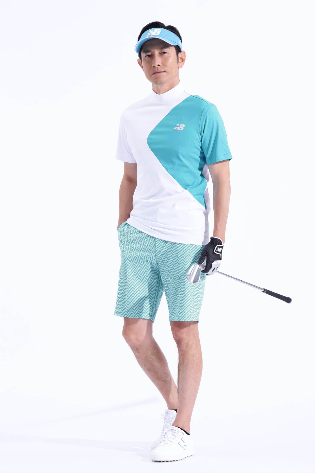 FIELDSENSOR 半袖 モックネック プルオーバー (MENS WORLD)