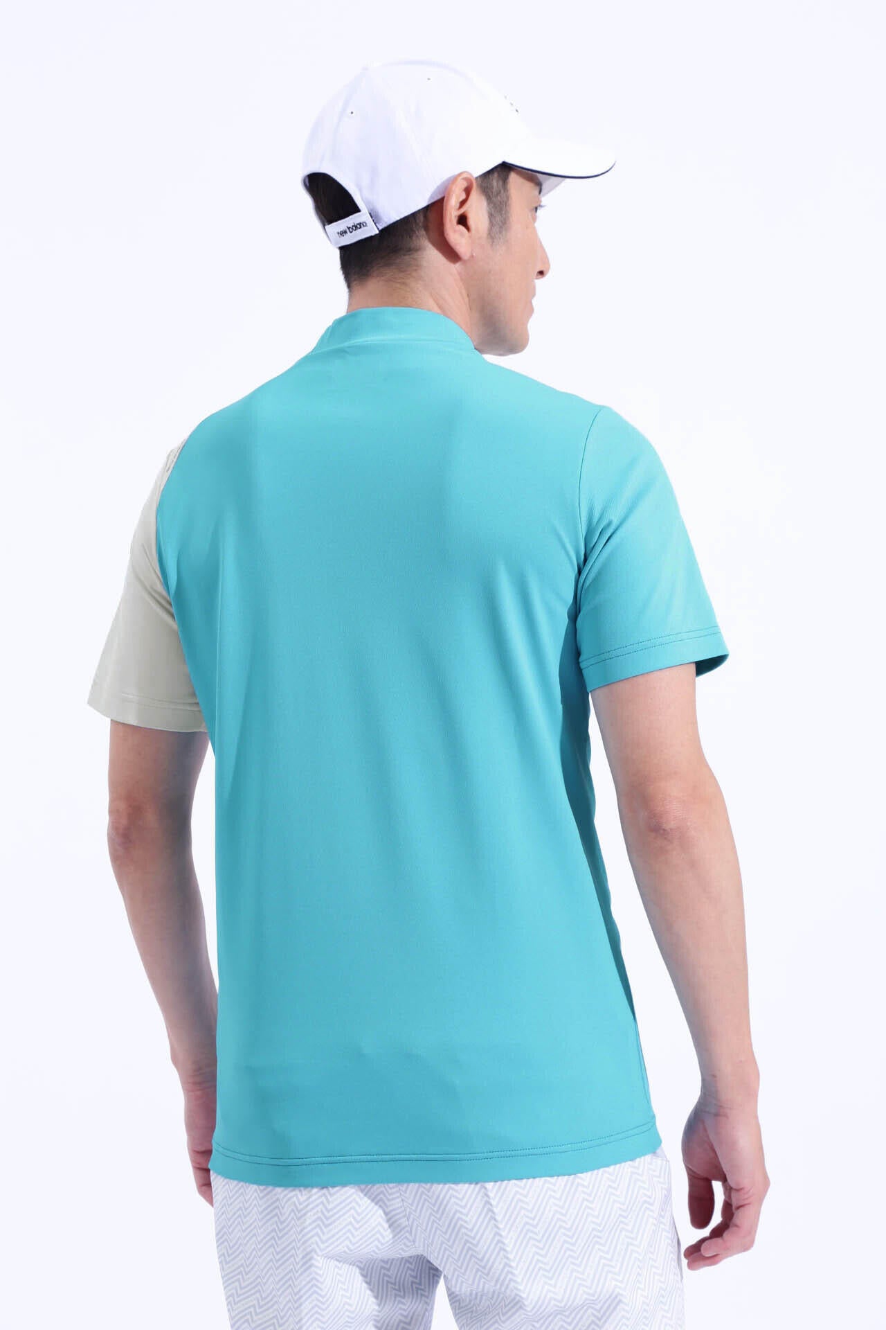 FIELDSENSOR 半袖 モックネック プルオーバー (MENS WORLD)