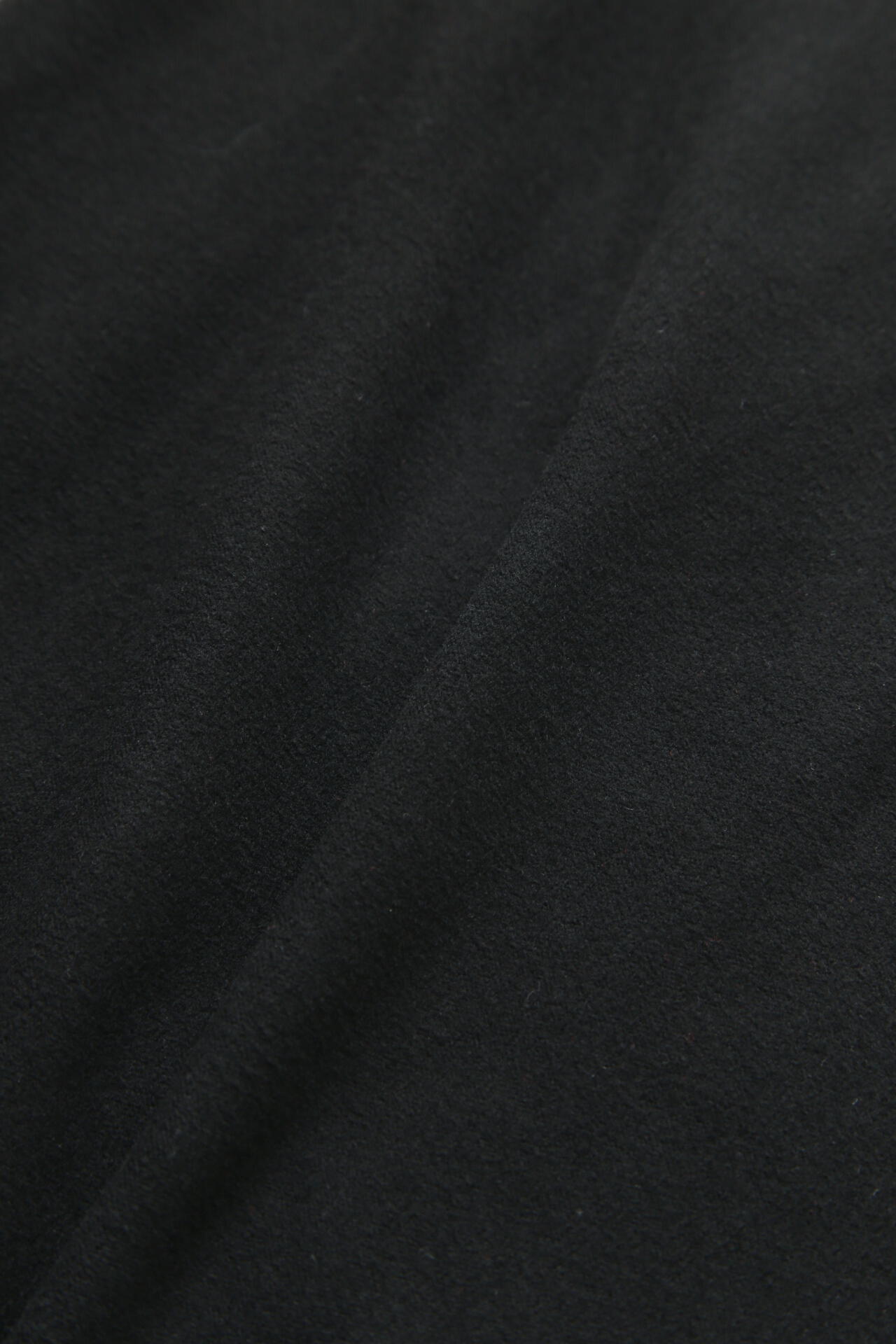 微塵ボーダーダブルフェイス 裏起毛 長袖 モックネック プルオーバー (WOMENS SPORT)