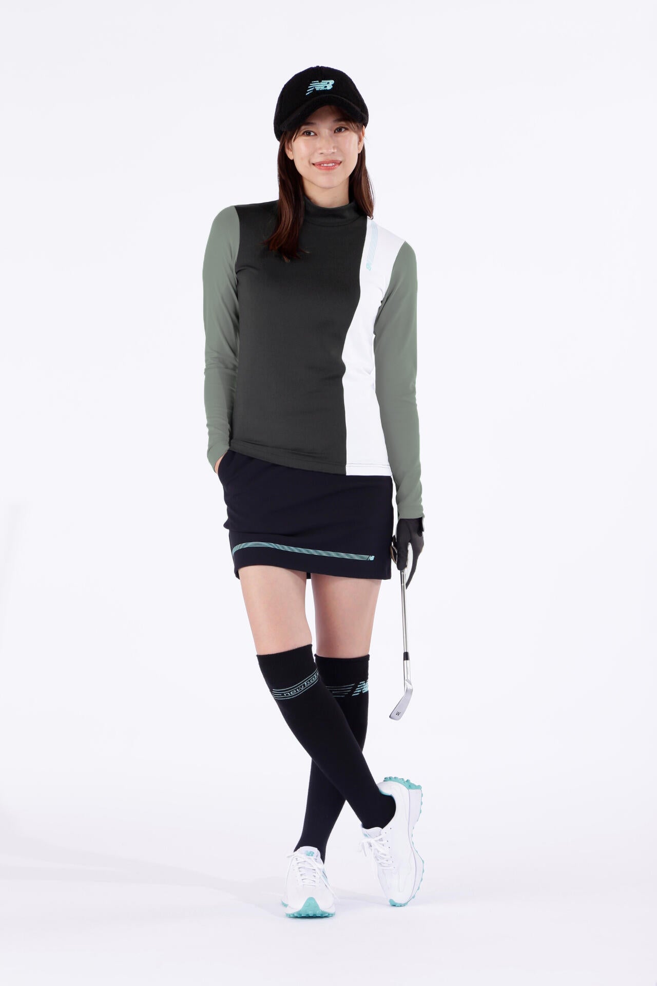 ベアスムース裏起毛 長袖 モックネック プルオーバー (WOMENS WORLD)