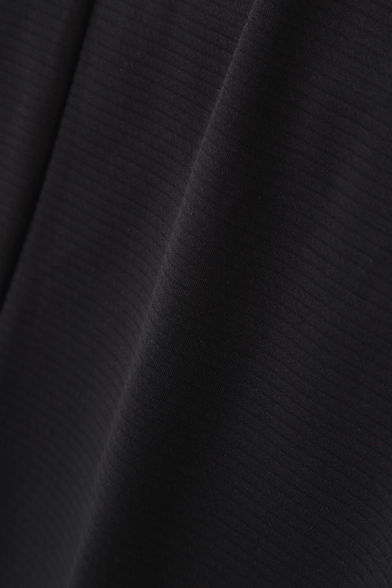 高伸縮 ボーダーキルト 長袖 モックネック プルオーバー (WOMENS WORLD)