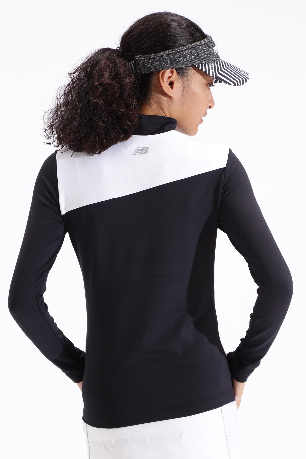 裏起毛 長袖 モックネック プルオーバー (WOMENS SPORT)