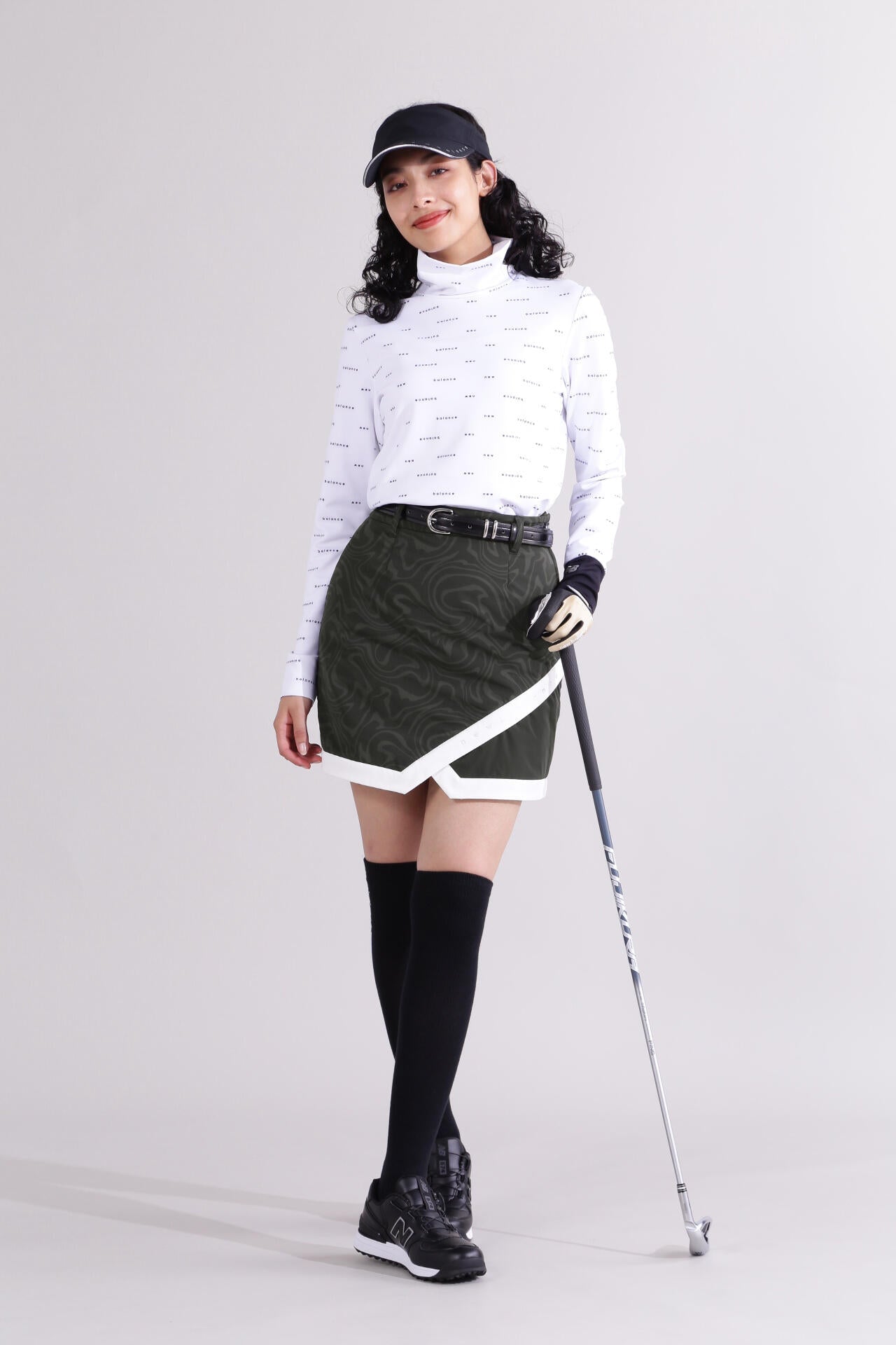 【直営店舗限定】長袖 モックネック プルオーバー (WOMENS)