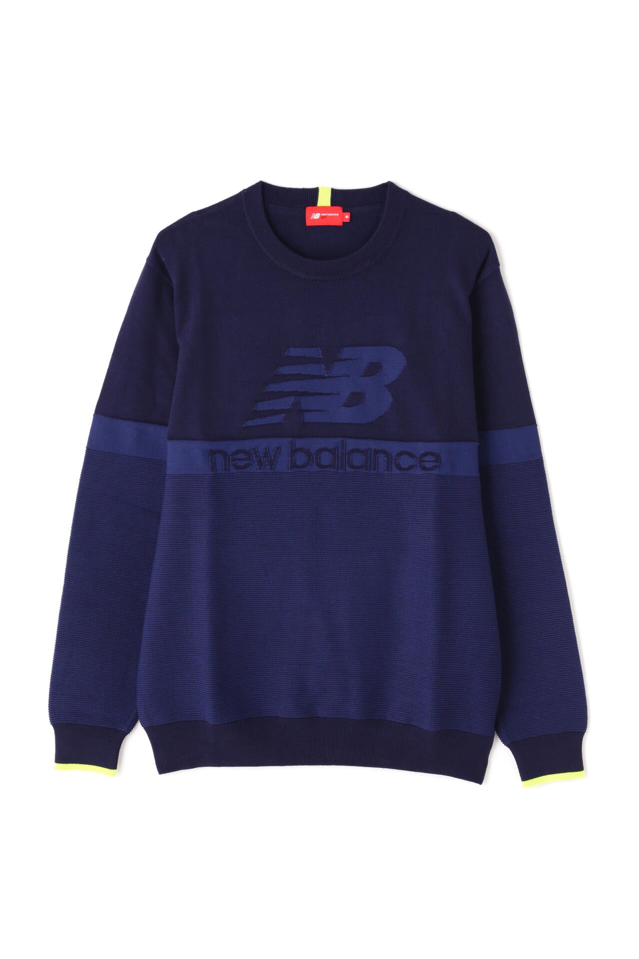 遠赤外線蓄熱保温 クルーネック ニット プルオーバー (MENS WORLD)