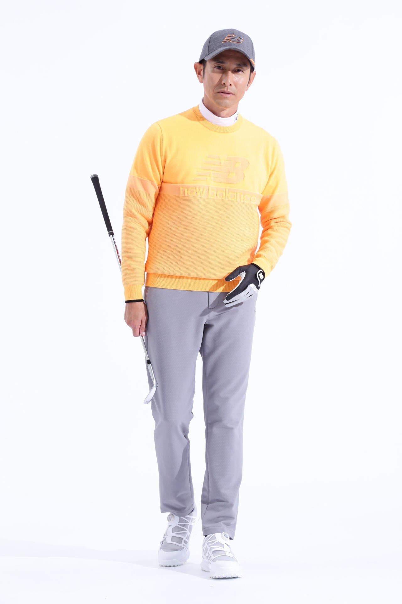 遠赤外線蓄熱保温 クルーネック ニット プルオーバー (MENS WORLD)