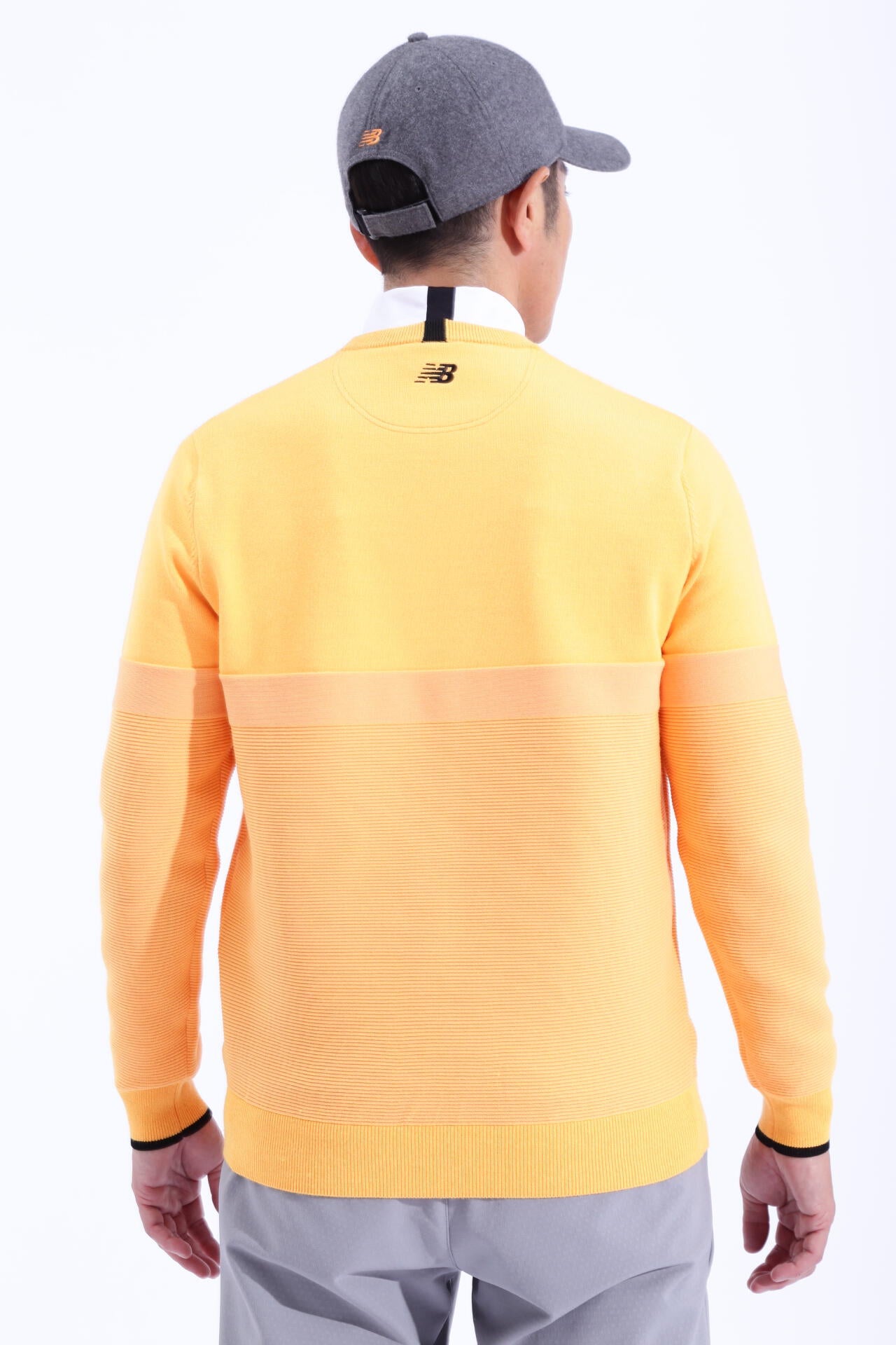 遠赤外線蓄熱保温 クルーネック ニット プルオーバー (MENS WORLD)