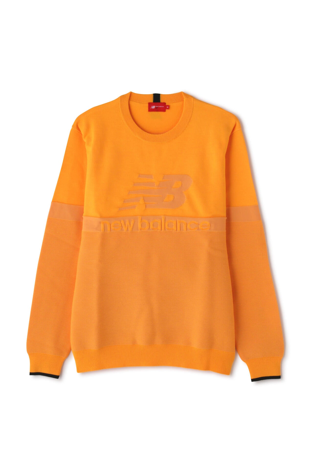 遠赤外線蓄熱保温 クルーネック ニット プルオーバー (MENS WORLD)