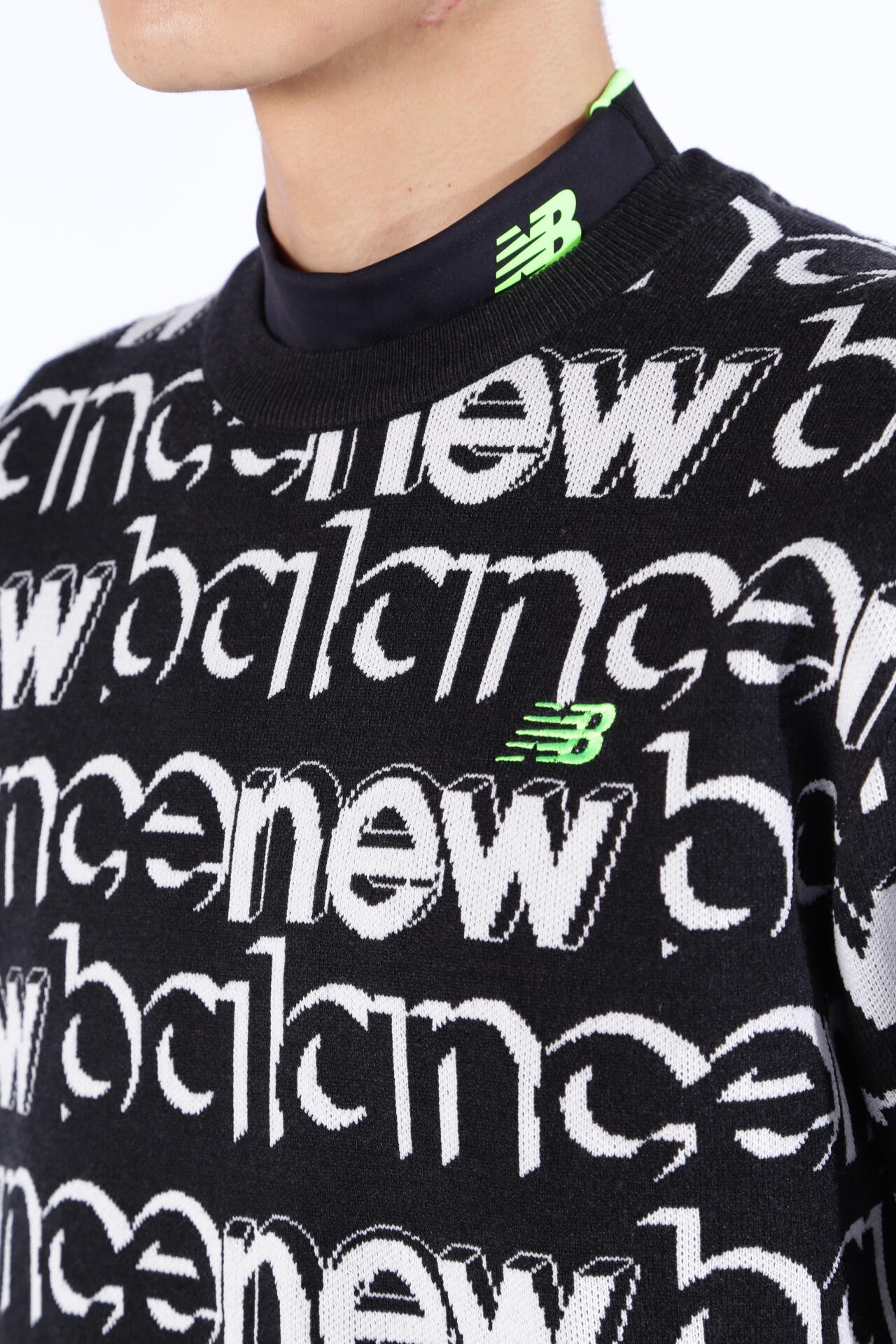 遠赤外線蓄熱保温 クルーネック ニット プルオーバー (MENS SPORT)