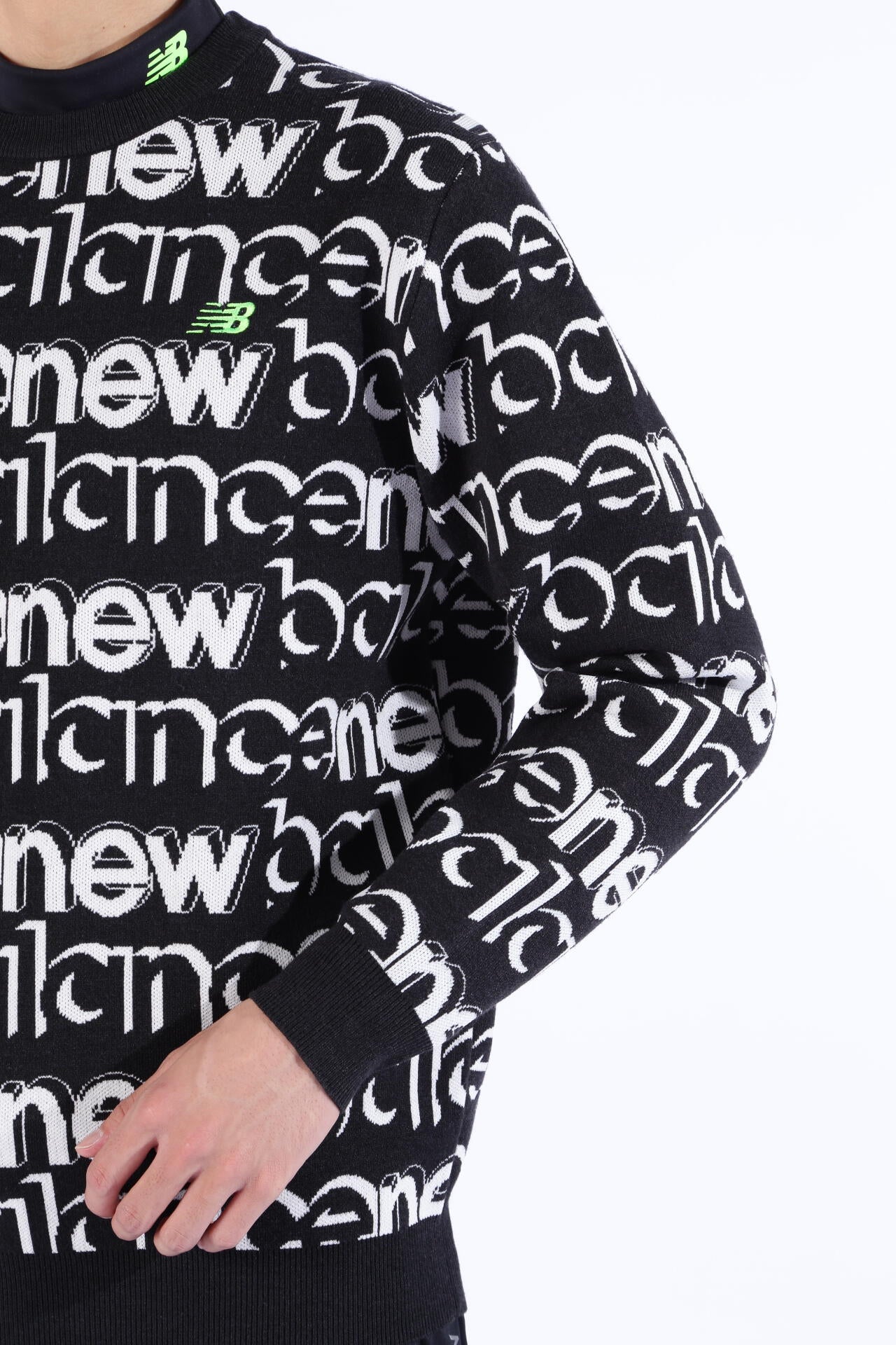 遠赤外線蓄熱保温 クルーネック ニット プルオーバー (MENS SPORT)