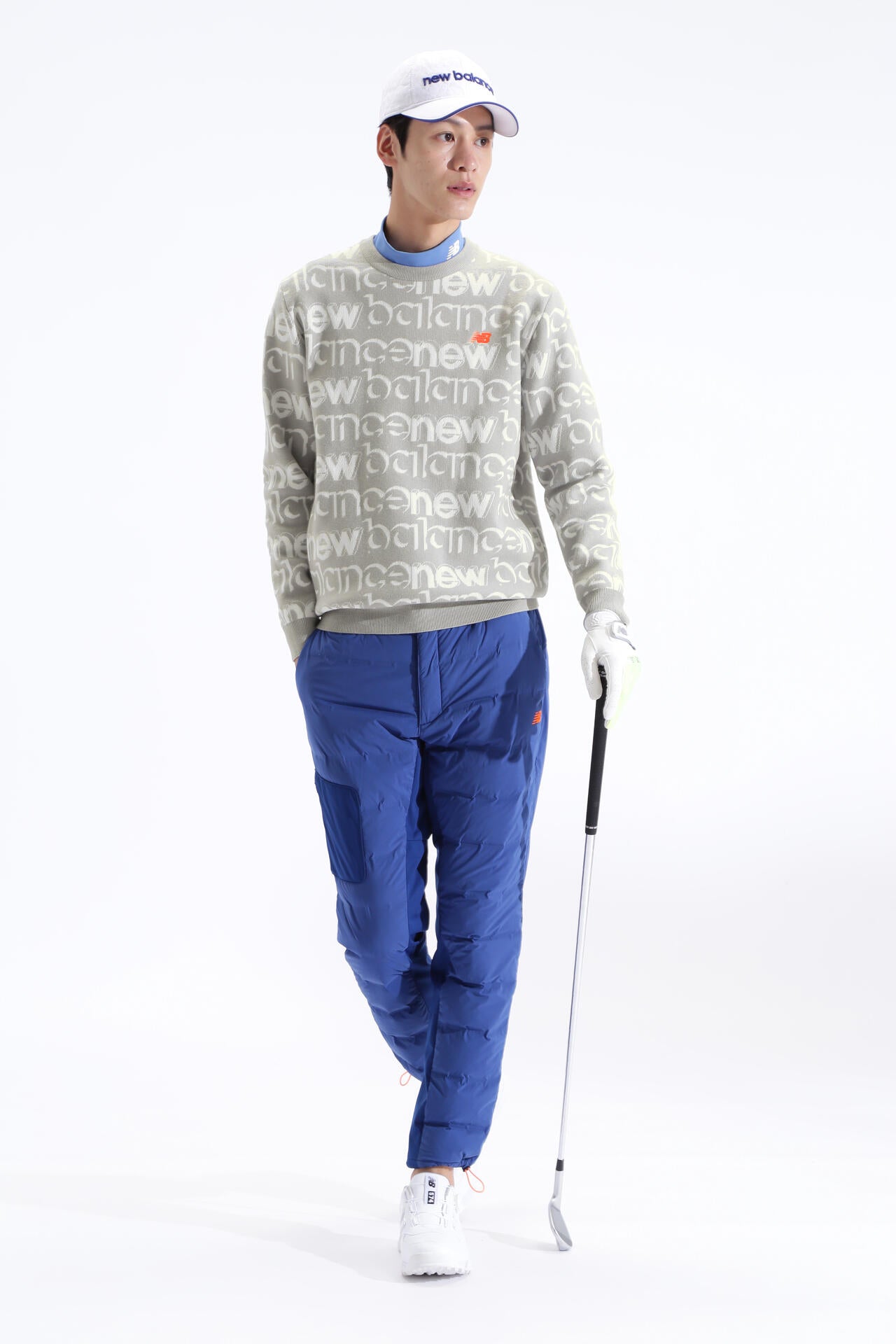 遠赤外線蓄熱保温 クルーネック ニット プルオーバー (MENS SPORT)