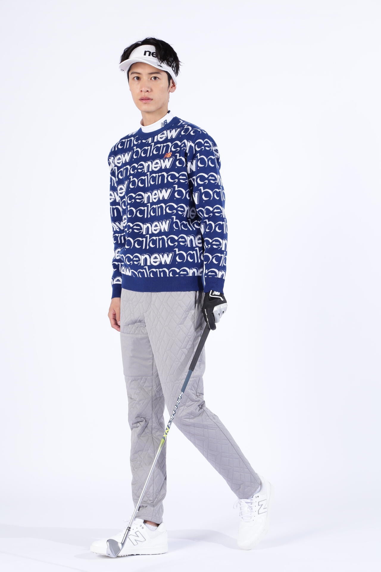 遠赤外線蓄熱保温 クルーネック ニット プルオーバー (MENS SPORT)