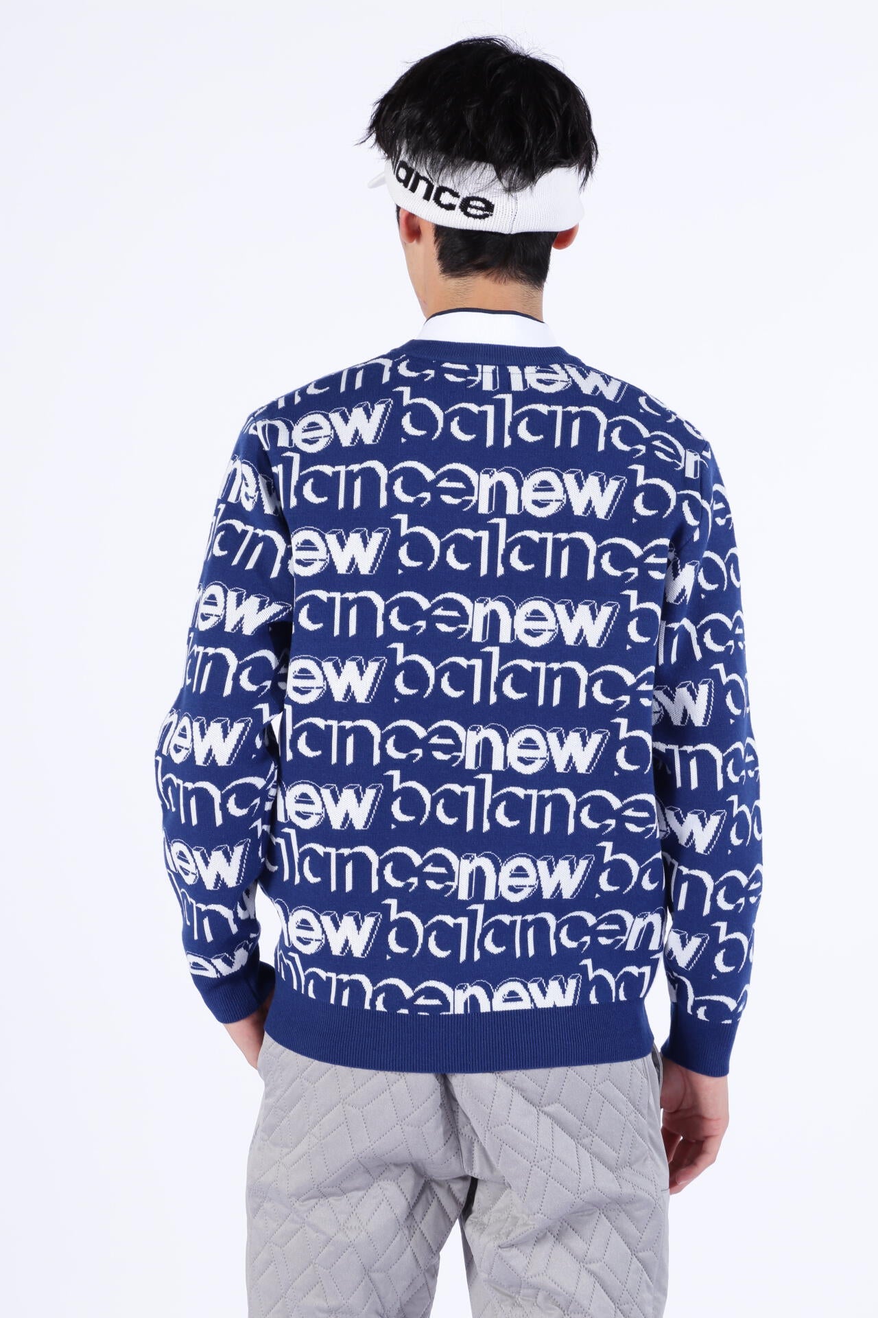 遠赤外線蓄熱保温 クルーネック ニット プルオーバー (MENS SPORT)