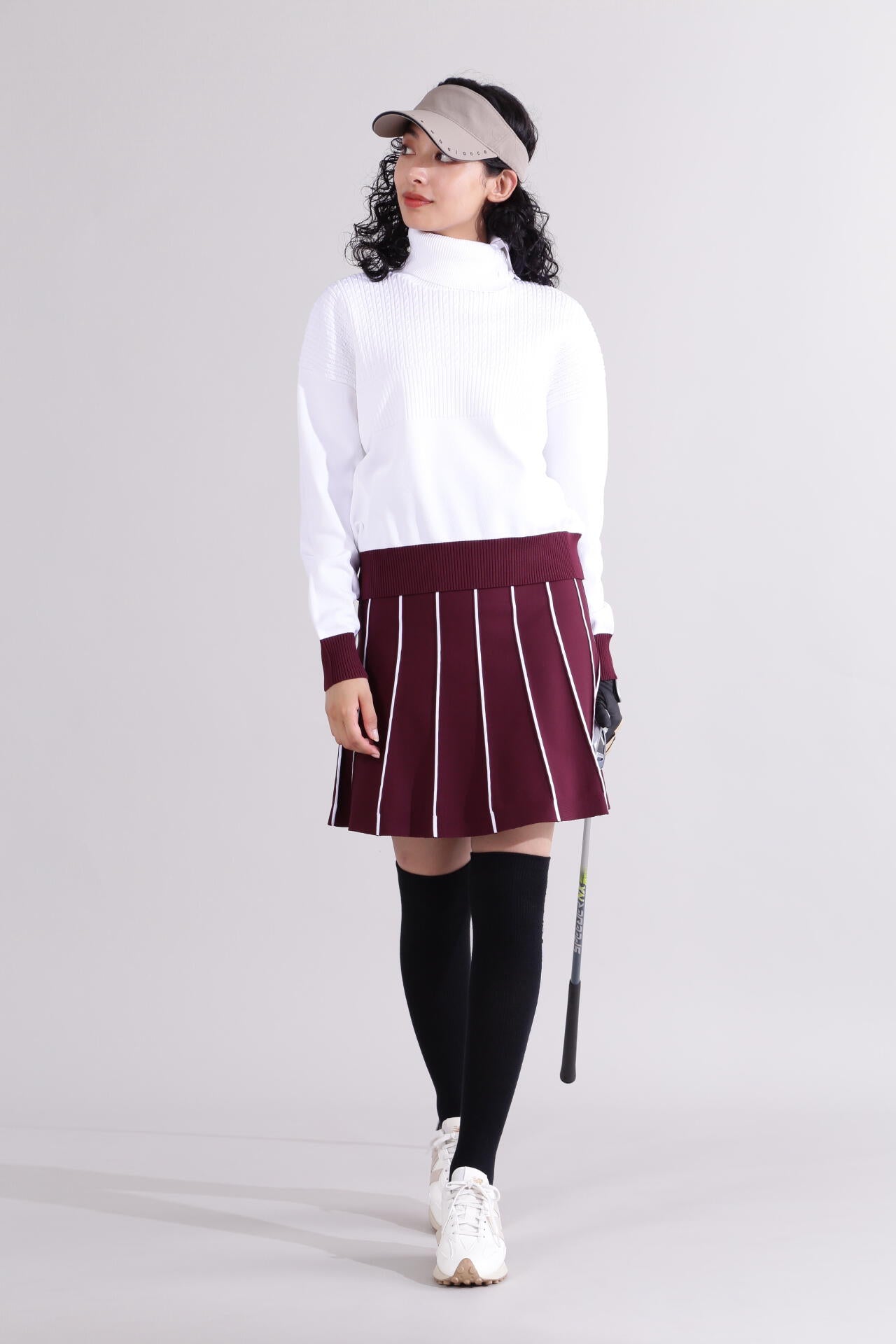 【直営店舗限定】タートルネック ニット プルオーバー (WOMENS)