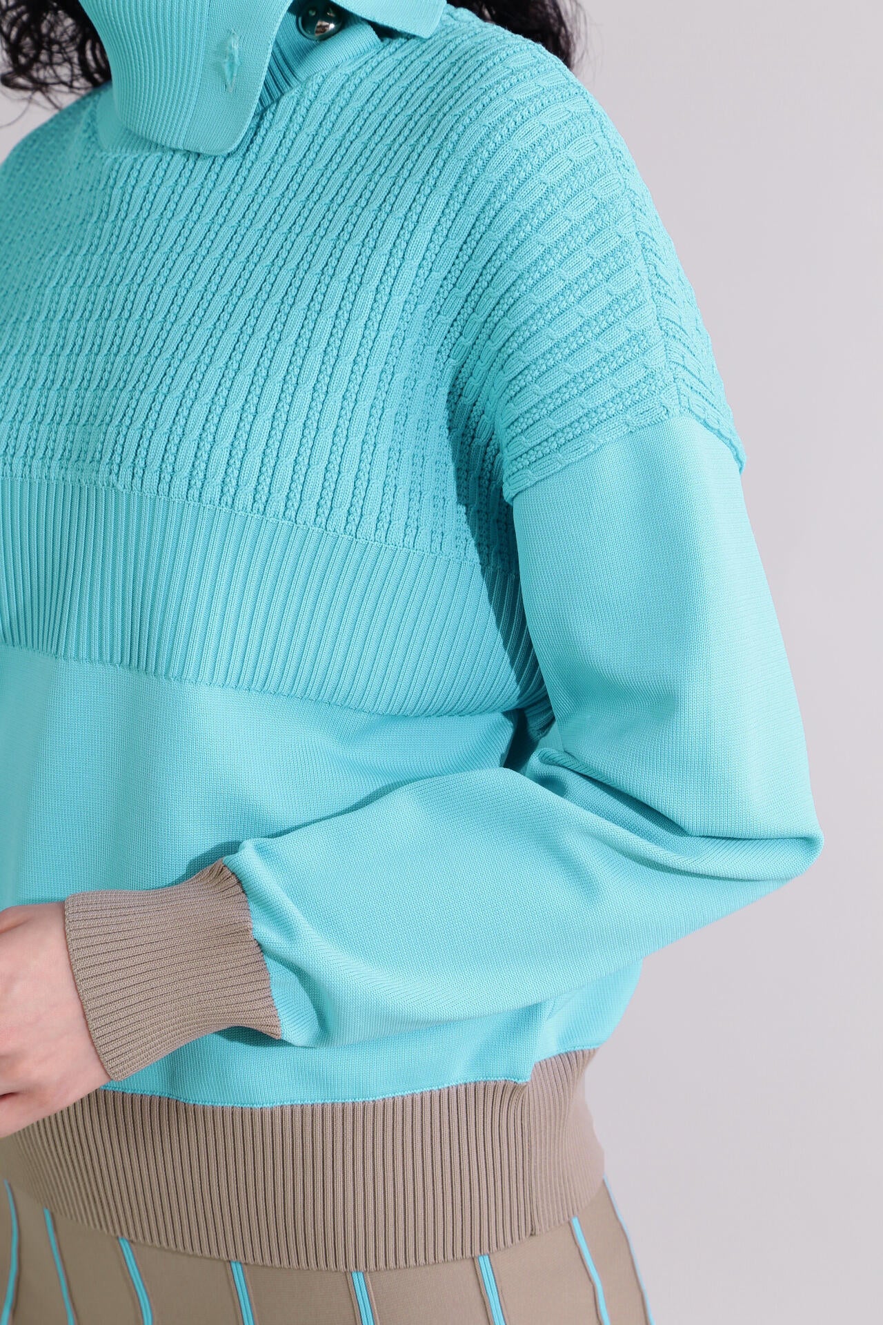 【直営店舗限定】タートルネック ニット プルオーバー (WOMENS)