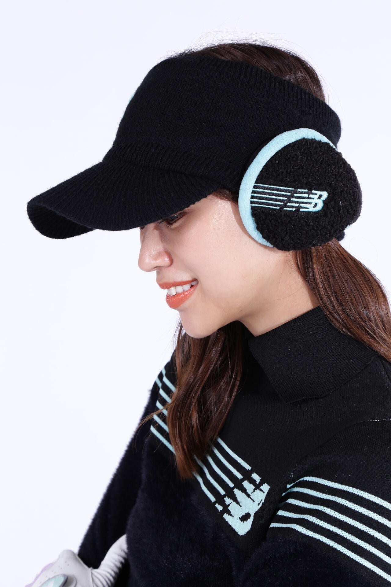 ボア×フリース イヤーマフ (WOMENS WORLD)