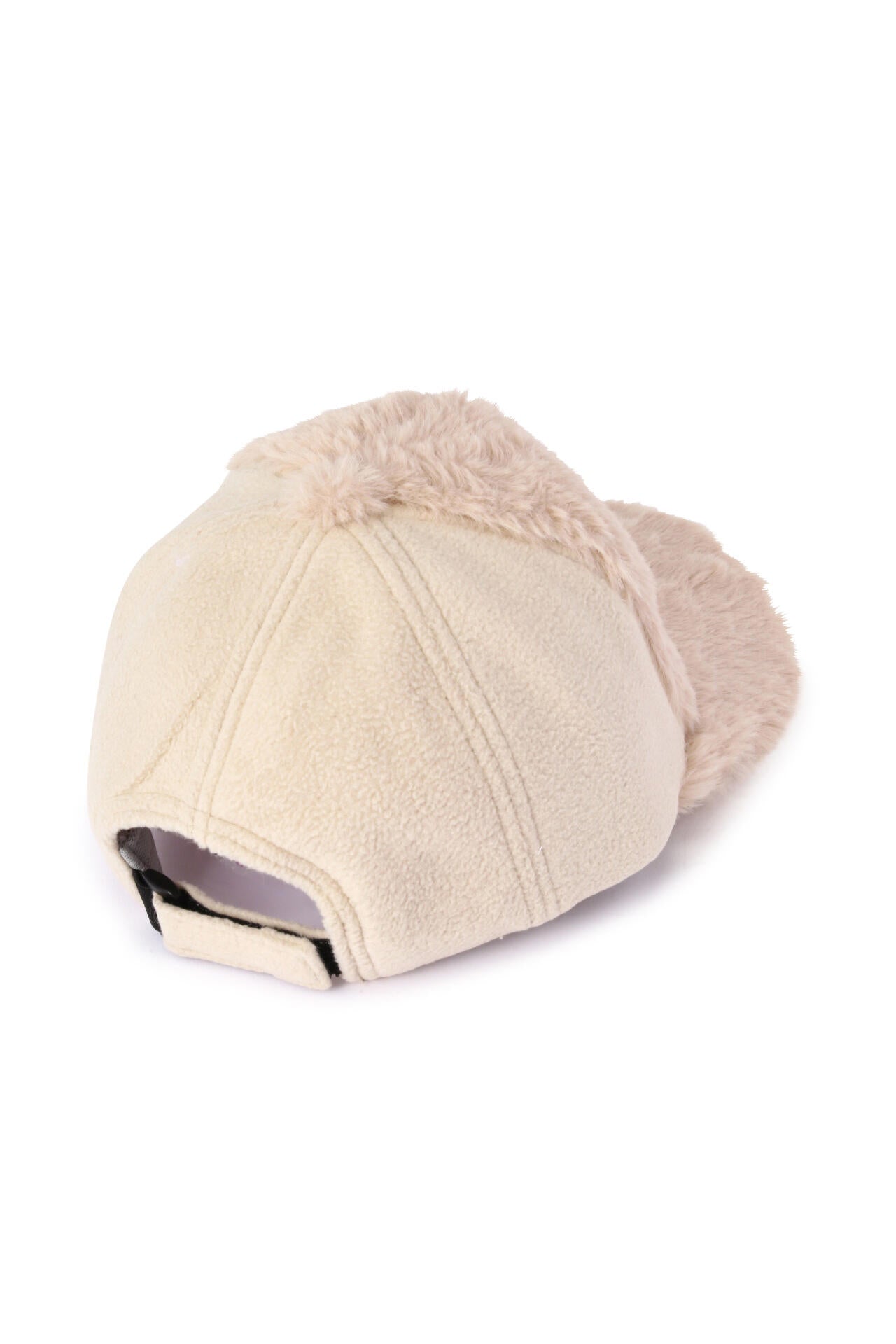 フェイクファー×フリース 5パネルキャップ (WOMENS SPORT)