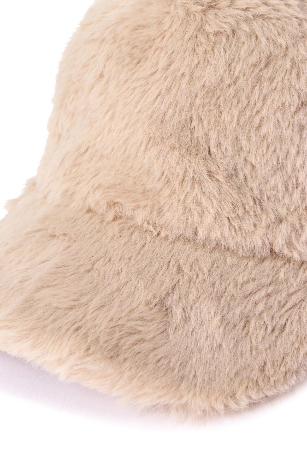 フェイクファー×フリース 5パネルキャップ (WOMENS SPORT)