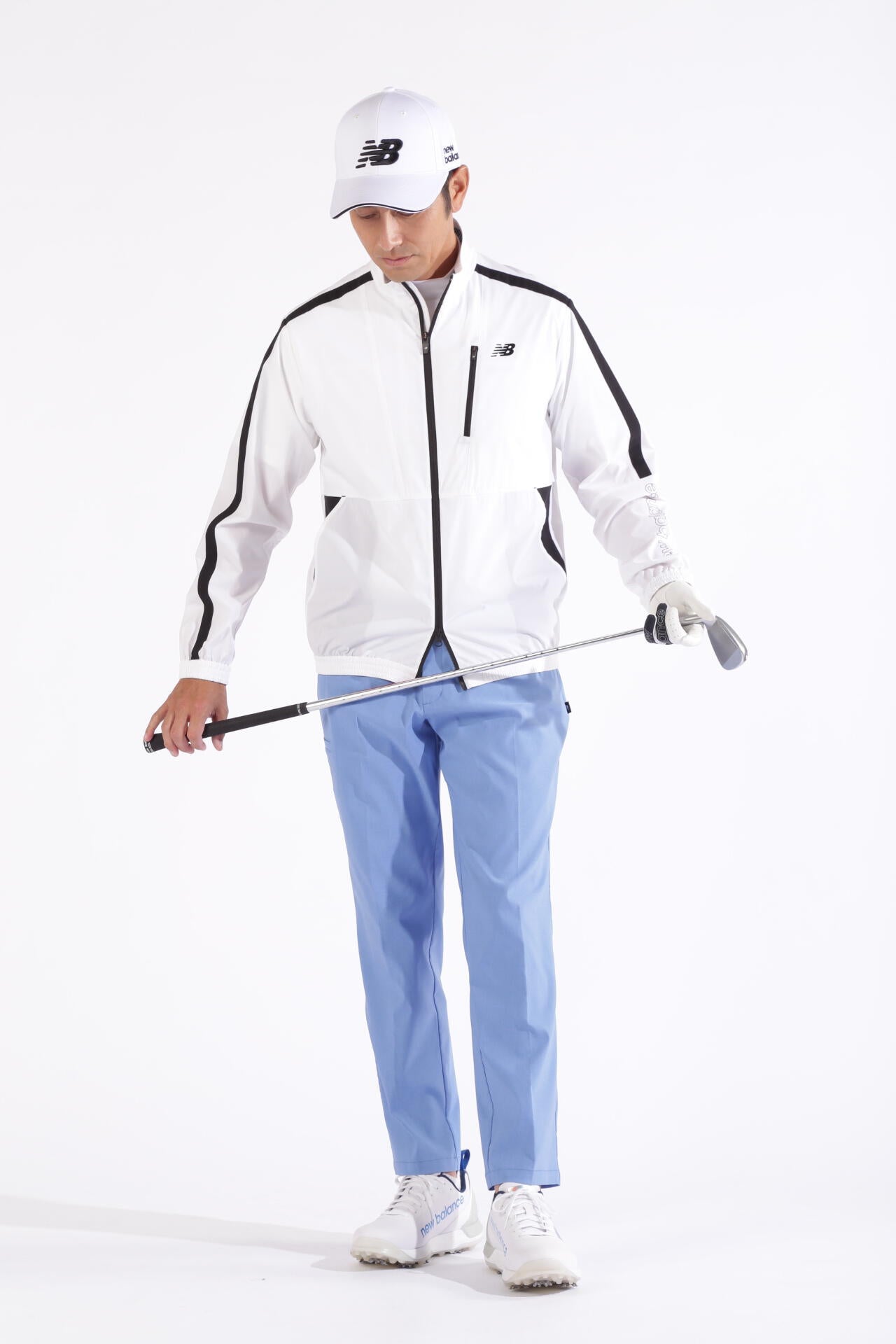 4WAYストレッチ 撥水 防風 フルジップ ウインド ブルゾン (MENS WORLD)