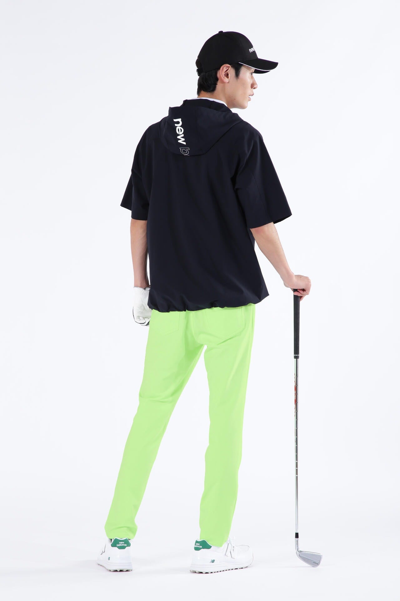 ストレッチ 撥水 ハーフジップ プルオーバー フーディー (MENS SPORT)