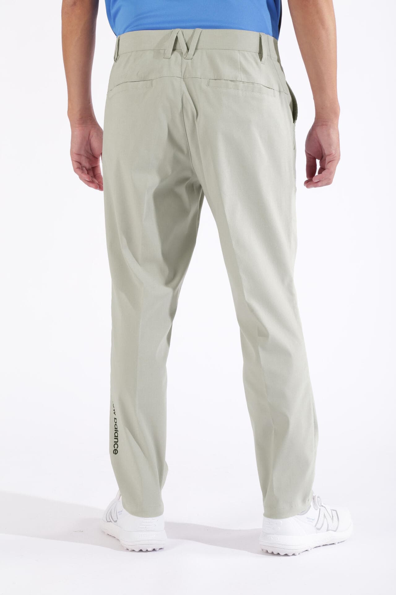 ストレッチピンヘッド ワイド テーパード ロングパンツ (MENS WORLD)