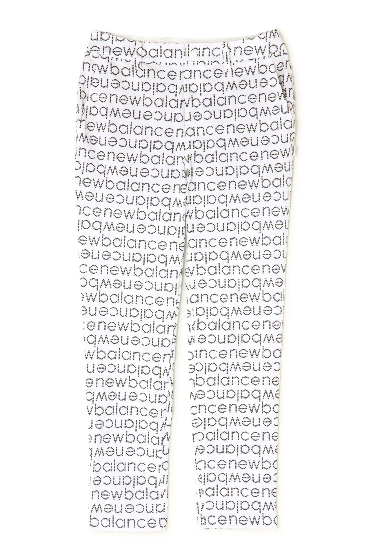 ピクセルロゴ柄 ジャージー スリム ロングパンツ (WOMENS SPORT)