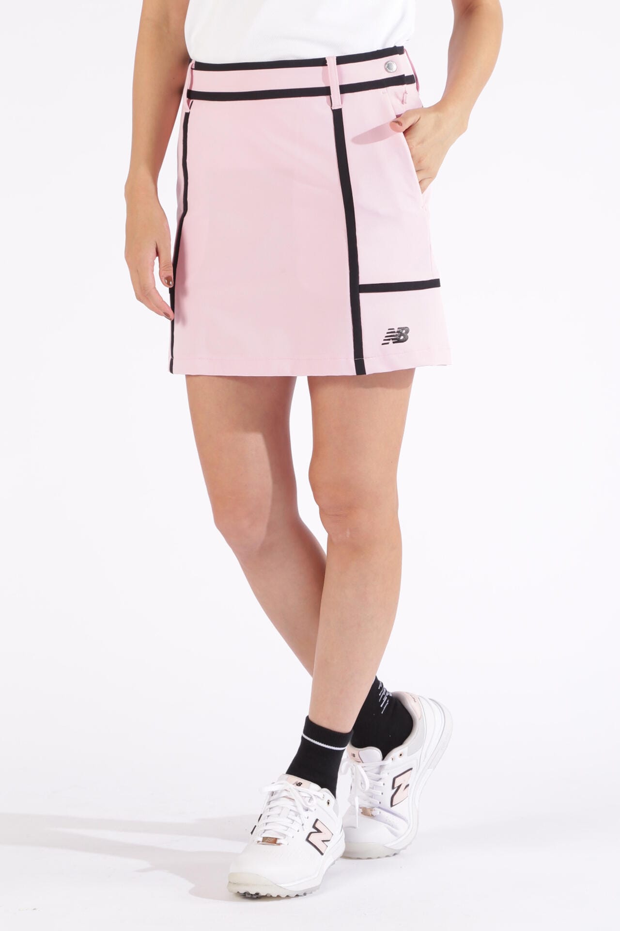 4WAYストレッチ ソフトシェル バックプリーツ スカート (WOMENS WORLD)