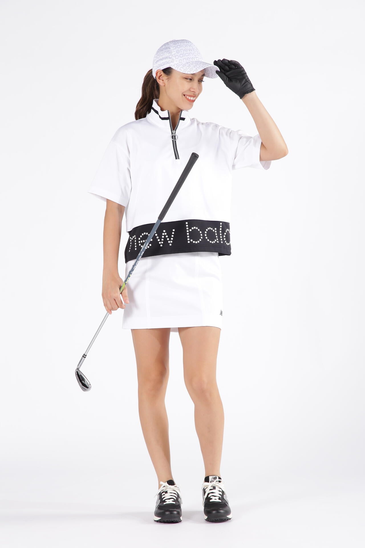 ストレッチ スウェット ラインバンド スカート (WOMENS SPORT)