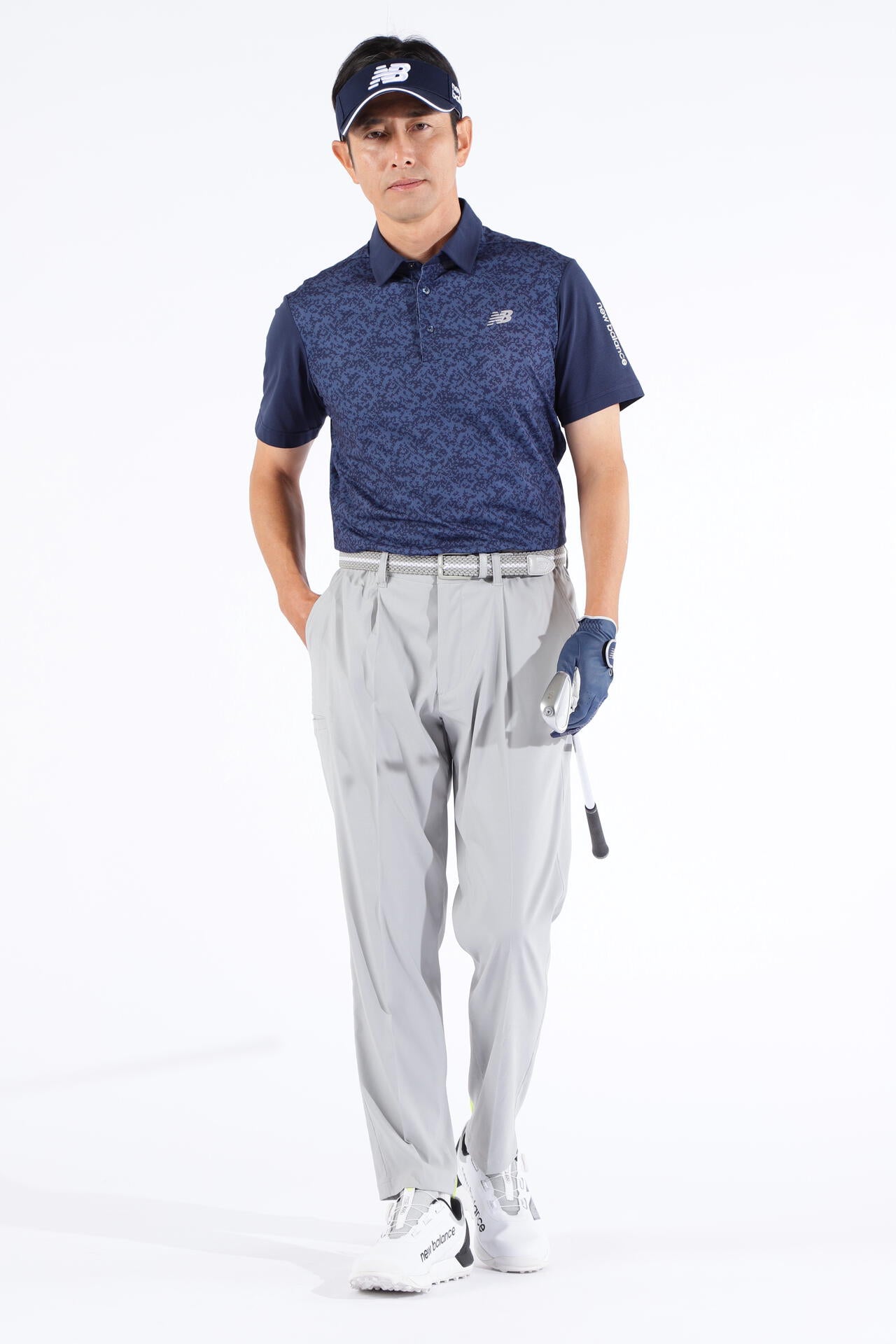 ストレッチ ワンタック ワイド ロングパンツ (MENS WORLD)