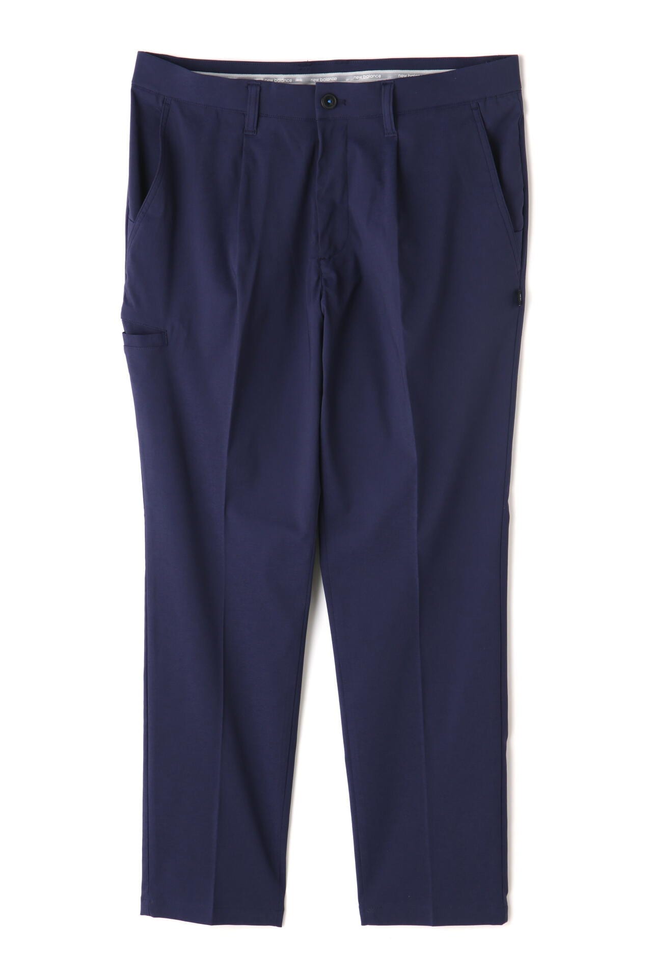 ストレッチ ワンタック ワイド ロングパンツ (MENS WORLD)