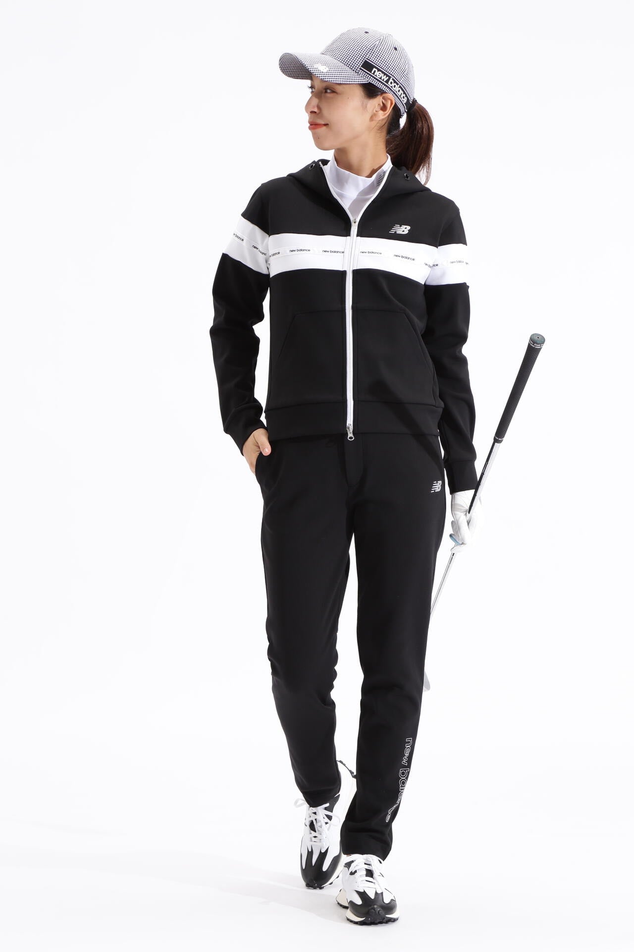 裏メッシュ スウェット スリム ロングパンツ (WOMENS SPORT)