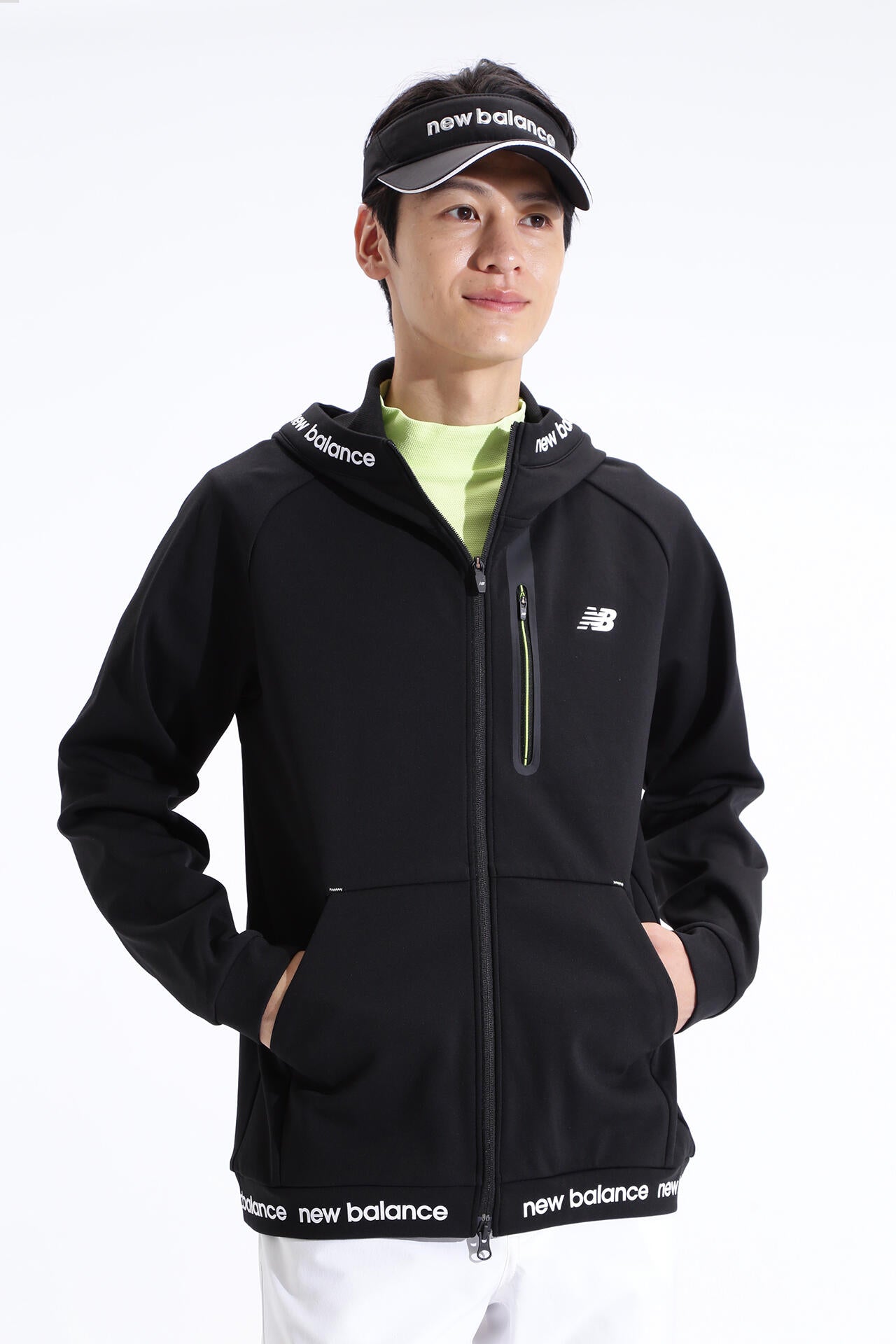 軽量ダンボールニット裏メッシュ スウェット フルジップ フーディー (MENS SPORT)