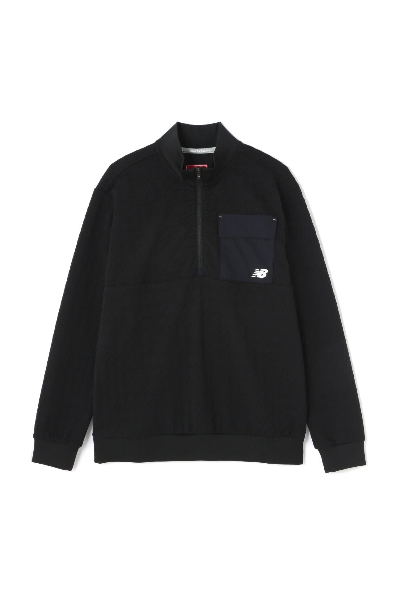 千鳥格子 スウェット ハーフジップ プルオーバー (MENS SPORT)