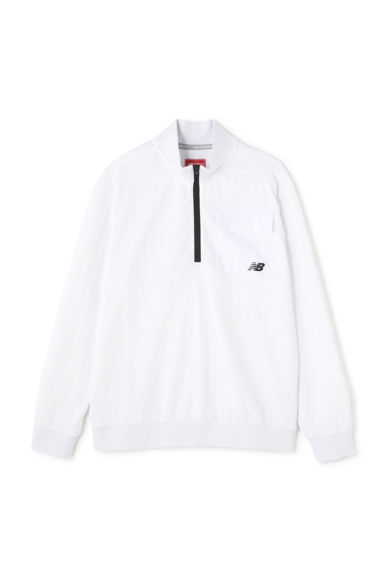 千鳥格子 スウェット ハーフジップ プルオーバー (MENS SPORT)