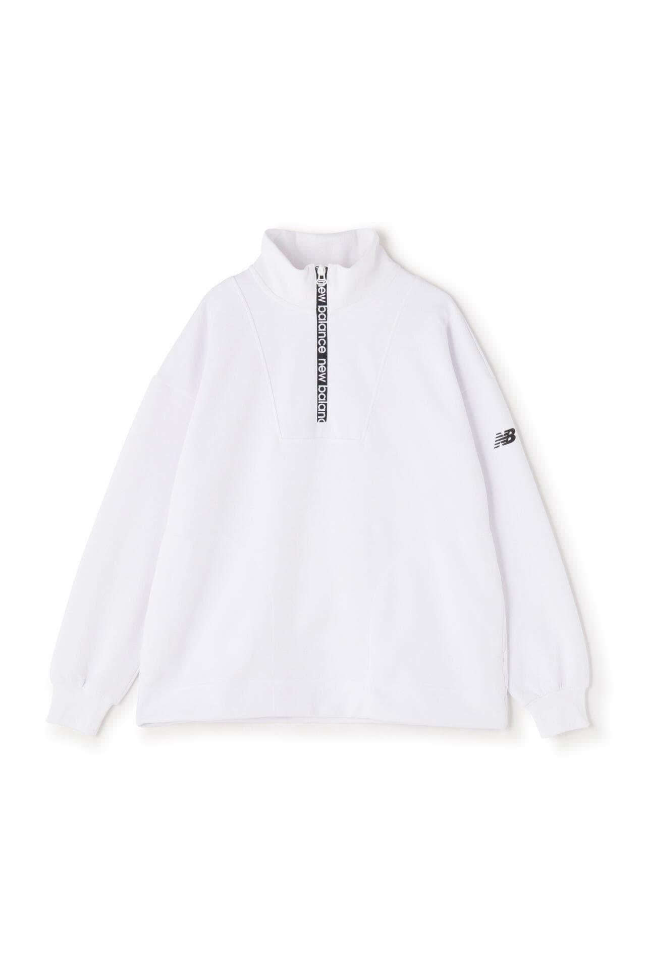 軽量ダンボールニット スウェット ハーフジップ プルオーバー (WOMENS SPORT)