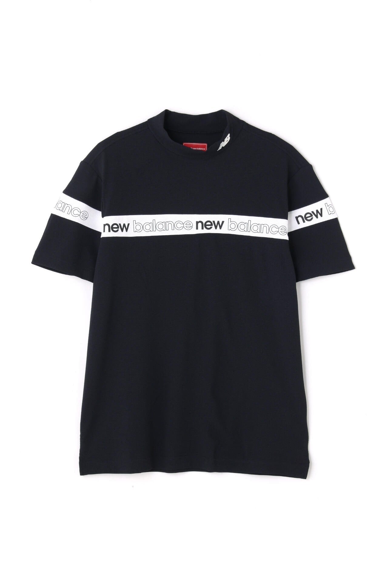 ポップコーンピケ 半袖 モックネック プルオーバー (MENS SPORT)