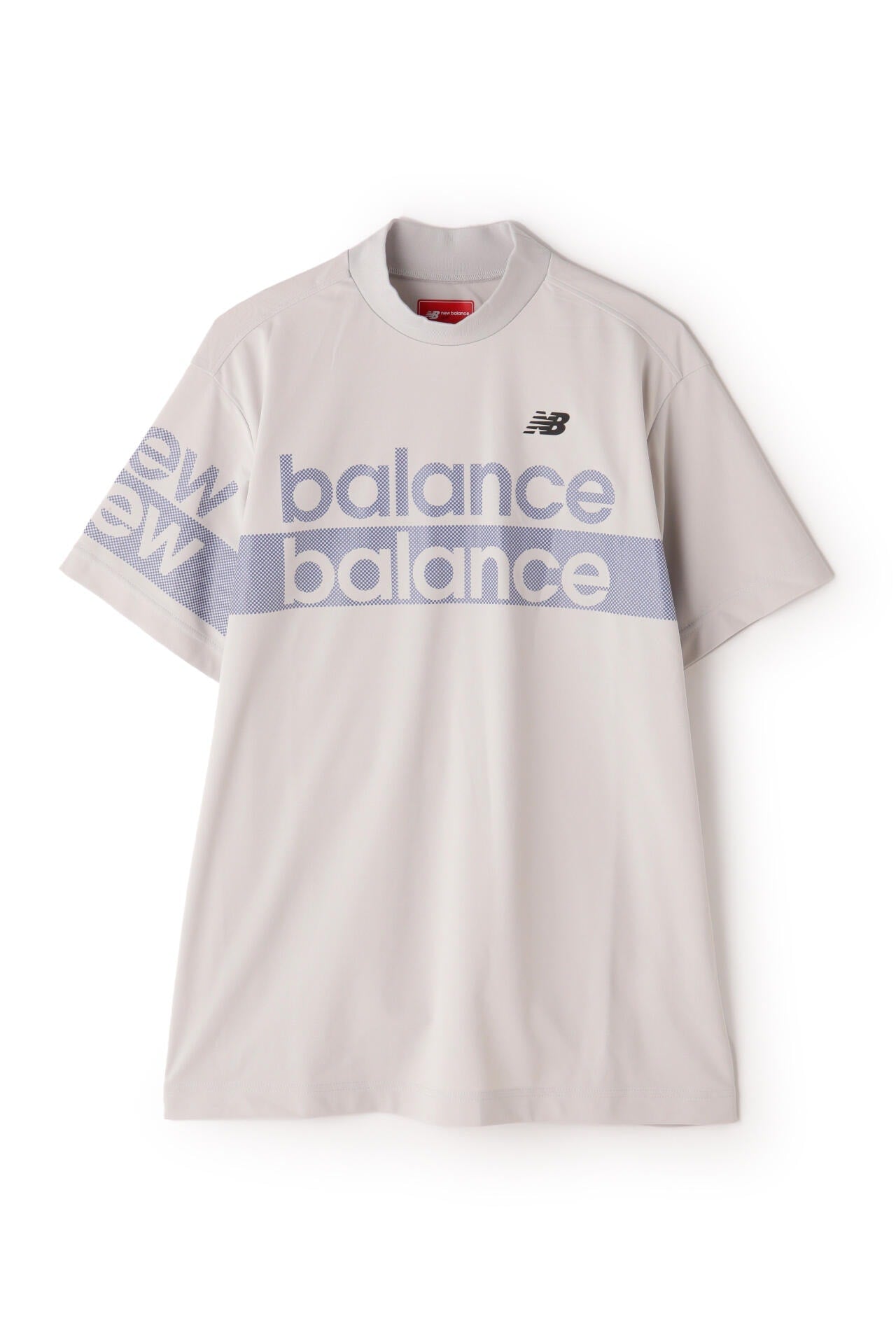 UPF50+ 接触冷感 半袖 モックネック プルオーバー (MENS SPORT)